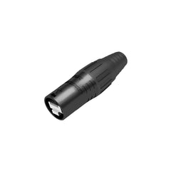 Seetronic RJ45 Cable Housing IP65, BLACK (SE8MC-02-B-NEW)