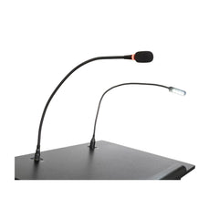 BST AMC73B Pupitre Haut-parleur intégré + 2 x Microphones sans fil Système de sonorisation