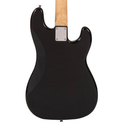 Vintage V40 Coaster Series Left Handed Bass Guitar - Gloss Black