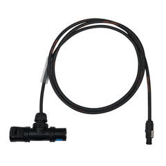 LEDJ PCE 16A Black T-Connect to PowerCON TRUE1 TOP 1m Cable