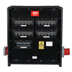 PCE MERZ Distribution Box 125A 3PH IP44 Power Distro 3 Phase