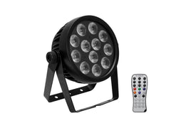 Eurolite LED 7C-12 Silent Slim Spot Par Uplighter RGBA/CW/WW/UV Lighting DMX