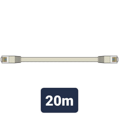 AV:Link Cat6 Patch Lead UTP Prise RJ45 vers prise RJ45 20,0 m