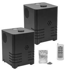 2x Ghost Nova Spark 500 W Cold-Spark FX Machine inc remote & powder bundle