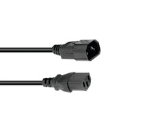 Extension Omnitronic CEI 3X0,75 1,5M Bk