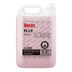 Antari FLJ-5 Fog Fluid – 5 Litre Very Light-Density, Fast-Dissipating Water-Based Fog Fluid