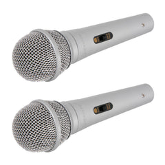 2x QTX DM11s Mikrofon (Silber)