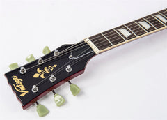 Vintage Vs6 L/hand Guitar- Cherry Red