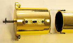 FXLAB Batteriebetriebener Motor für Mirrorball Goldgehäuse