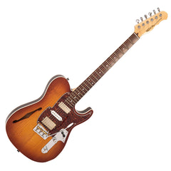 Fret King Country Squire Semitone Deluxe - Honeyburst