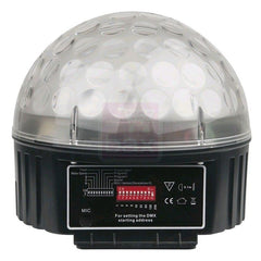 SHOWTEC Star LED 9w DMX mirrorball disco star