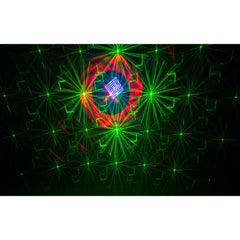 Ibiza TINYLED-LASRGB Battery Pocket Size 3W RGB LED & Laser Effect