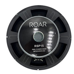 Roar RSP15 Speaker Driver Woofer 15" 500W RMS 8 ohm