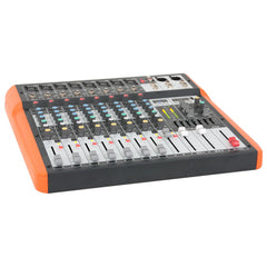 Ibiza Sound MX802 Table de mixage 8 canaux avec connectivité USB et BT