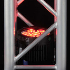 Cameo FLAT PROA 7 IP65 7 x 10 W FLAT LED-Außen-RGBWA-PAR-Licht in Schwarz