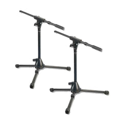 2x Thor MS004 Short Tripod Microphone Stand Black *B-Stock*