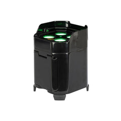 ADJ ELEMENT H6 PAK Black 6x Outdoor LED Uplighters inc Charging Case