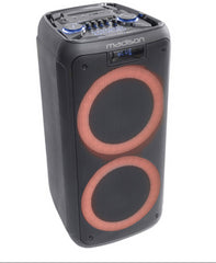 Madison Hochleistungs-600-W-Soundbox-Bluetooth-Lautsprecher Karaoke-USB-DJ-Soundsystem