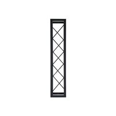 Equinox 1m Quad Steel DecoTruss, Black