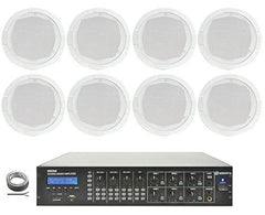 Adastra Bluetooth Ceiling Speaker 280W Zone Bluetooth PA Sound System Package