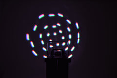 QTX MoonCloud: Compact 400W LED Fog Machine with RGB Moonflower Effect