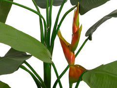 FIRESILX Heliconia, artificial plant, Class B, s2, d0 low flammability, 190cm