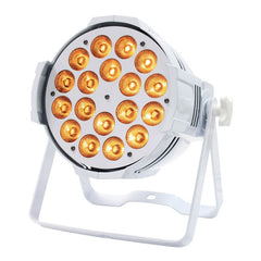 LEDJ Performer 18 HEX MKII (18 x 12 W 6-en-1 RGBWAUV) Boîtier Blanc