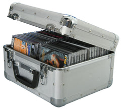 Citronic Aluminium CD-Flightcase, 40 CDs.