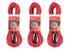 Câble micro 3x Chord XLR (12 m rouge)