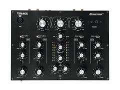 Omnitronic TRM-402 4 Channel Rotary DJ Mixer Disco Mixing
