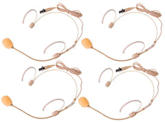 Chord TU4 – Quad Beltpack Headset PLL Tuneable UHF Wireless Microphone System