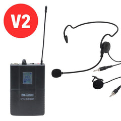 W Audio DTM 600BP Zusatz-Beltpack-Kit (606,0–614,0 MHz) V2-Software