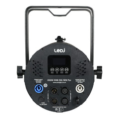 LEDJ 200W COB LED CW/WW Par Lumière