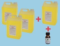 HQ Power Fog fluid 20 Litre Pack of 4 x 5 Litre bottles High Quality