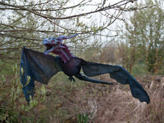 Europalms Halloween Fliegender Drache, 120 cm