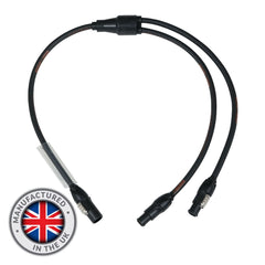 eLumen8 Moulé Y Split - Connecteurs PowerCON True1 2,5 mm