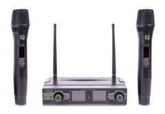 Q-Audio QWM1950HH Dual-UHF-Handheld-System – CH38