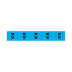 eLumen8 Cable Length ID Tape 24mm x 33m - 40m Blue