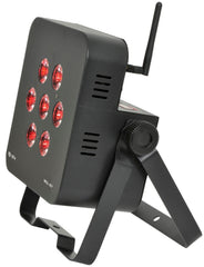 QTX Battery Par 7 x 4-en-1 8W LED sans fil Uplighter WSL-Q7