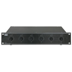 DAP VCR-650 6 x 50W Rackmount 100V Volume Controller