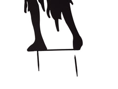 EUROPALMS Silhouette Metal Zombie Woman, 135cm