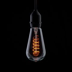 Lampe à filament spirale Funky Prolite 4 W à intensité variable LED ST64 BC, 1 800 K