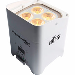 Chauvet Freedom Par White Hex 4 LED-Uplighter, batteriebetrieben, kabellos, DMX