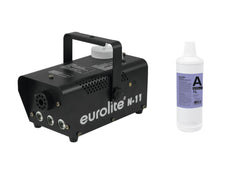 Set N-11 LED Hybrid amber fog machine + A2D Action smoke fluid 1l