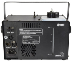 QTX Zephyr Haze Machine Hazer Wireless Remote DMX Disco DJ Mist Light Smoke