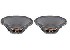 2 x QTX Sound 18" Sub Bass basse fréquence 900W 902.559