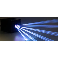 AFX LZR3000RGB-IP-FC Wetterfester 3-W-RGB-ILDA/DMX-gesteuerter IP65-Laser mit Flightcase