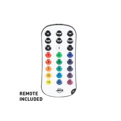 4x Eliminator Mega Hex Par 4 x 20W RGBLA+UV Uplighter inc Carry Bag