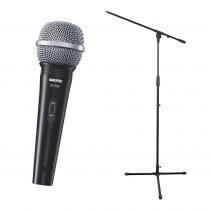 Shure SV100 Micro vocal portable dynamique inc. Câble et support