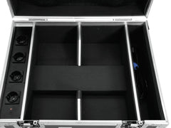 Roadinger Flightcase 4X Akku Ip Up-4 Quickdmx mit Ladefunktion
